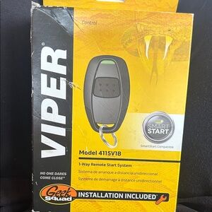 Black 1-Way Remote Start System